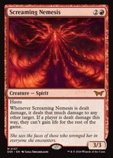MTG Screaming Nemesis (157/469) Duskmourn House of Horror NM