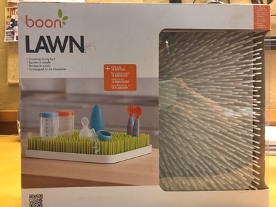 boon lawn countertop drying rack white