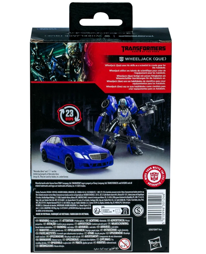 Transformers Dark Of The Moon Studio Series Wheeljack (QUE) Action Figure ~Stock - Image 2 of 2