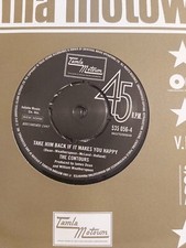  Contours Take Him Back If It Makes You Happy Northern Soul  535 056-4 MINT 45