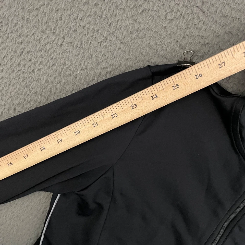 Chaqueta Ralph Lauren Active Mujer Pequeña Negra Con Capucha 1/2 Cremallera Ropa Activa Mamá Foto 4 de 4