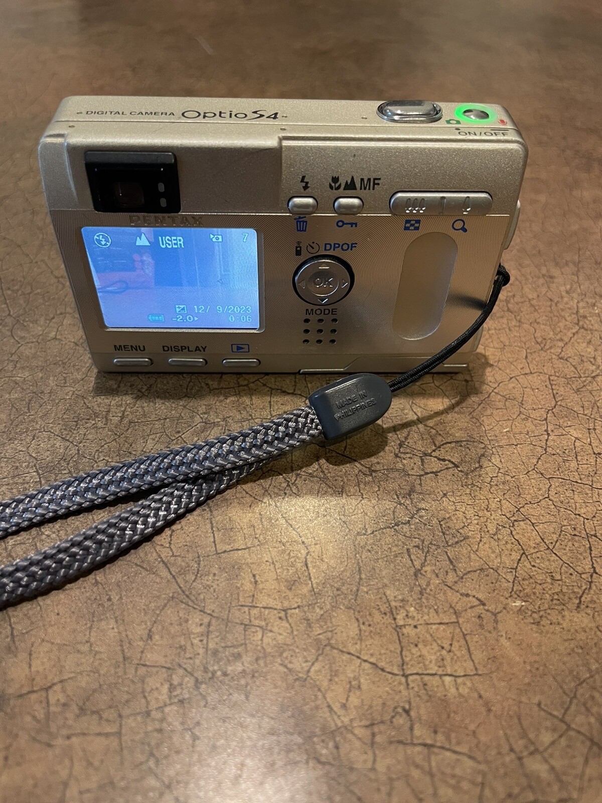 Pentax Optio S4i 4.2 Megapixel Digital Camera with Battery & Charger