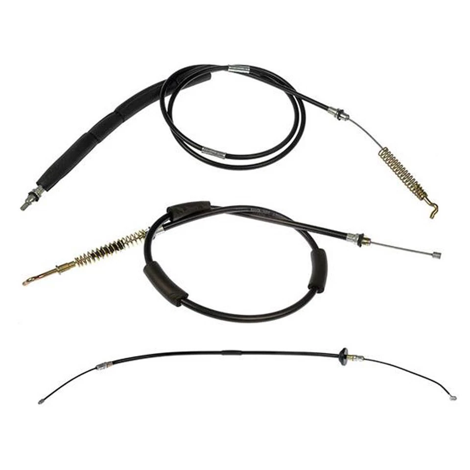 Cable de freno de estacionamiento delantero trasero 3 piezas para Cadillac Escalade 2002-2004 Foto 2 de 4