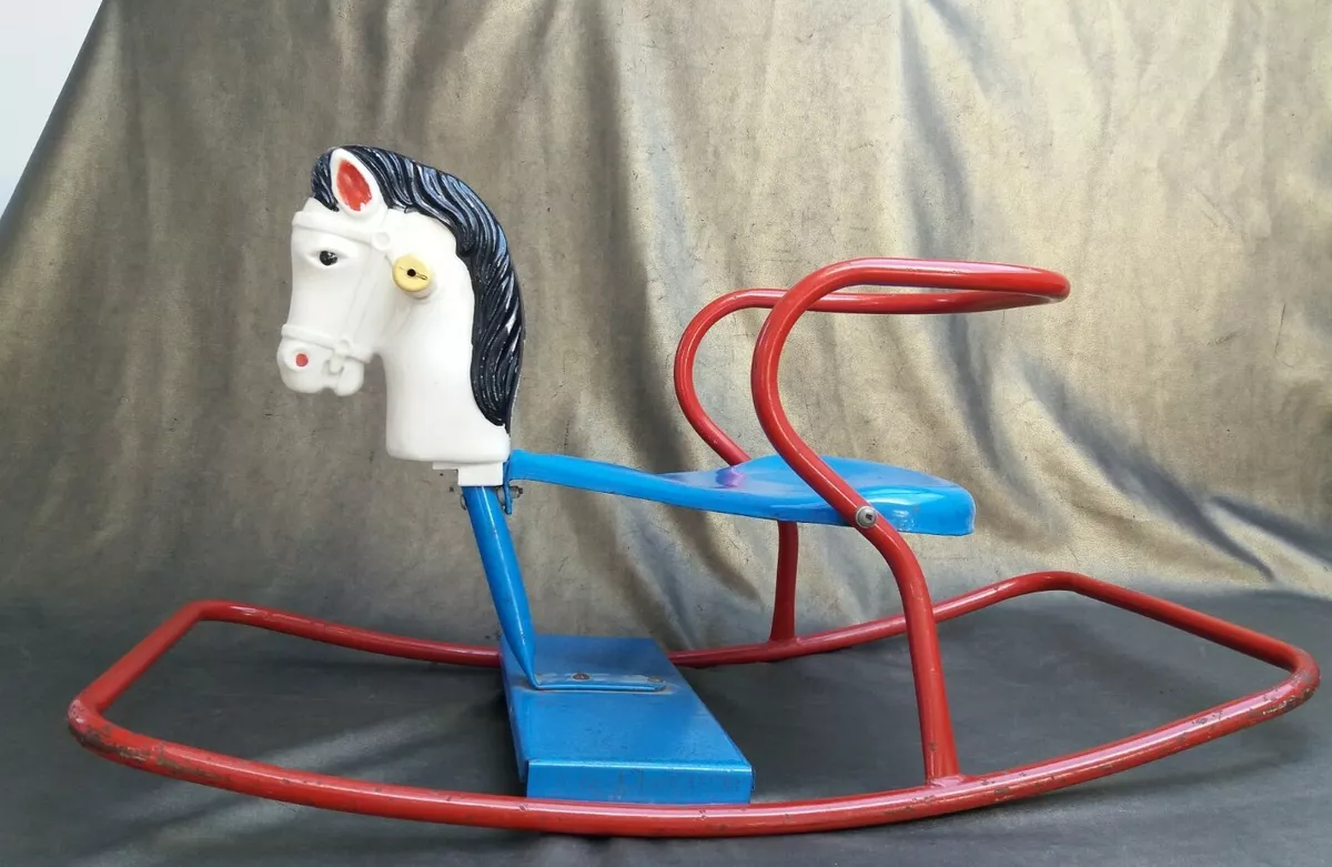 Metal rocking 2025 horse 1950