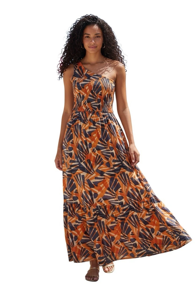 nine west maxi dress NINE WEST PLUS WOMANS 3X MAXI DRESS LINED GREEN/BROWN/WHITE ABSTRACT NWT