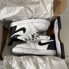 TODDLERS BABY NIKE AIR JORDAN 1 LOW ALT TD WHITE/BLACK DR9747 132 4C