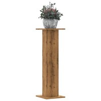 PflanzenstäNder 2 Stk. Artisan-Eiche 30X30X95 Cm Holzwerkstoff