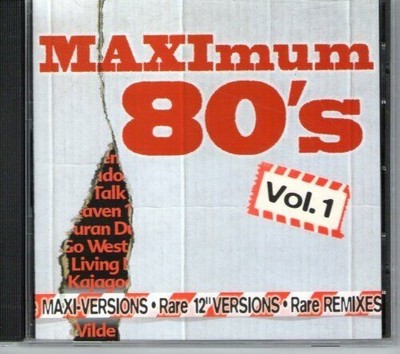 MAXImum80s Maxi Versions rare 12 Versions Remixe CD