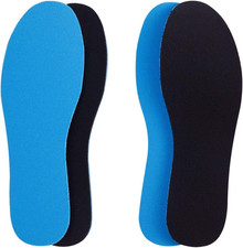 2 Pairs Breathable Insoles, Super-Soft, Sweat-Absorbent, Double-Colored and Doub
