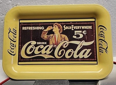 Coke Coca-cola Tip Trays Late 1980's -mid 2000's. ''1989''