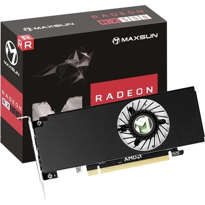 Graphics Card AMD Radeon RX 550 4GB Low Profile Gaming PC GPU PCIe HDMI Displ...