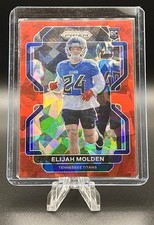 🔥2021 Panini Prizm - Rookie Elijah Molden #422 Red Ice Prizm (RC)