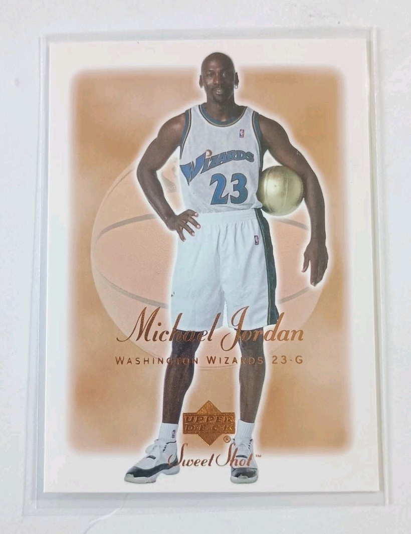 2001 Upper Deck Sweet Shot Michael Jordan #90 Washington Wizards