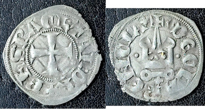 Crusader King, Despot of Epirus, Philip of Taranto, Denier Tournois, 1307-1313