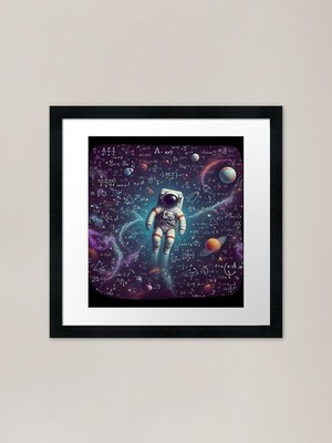 Equation Explorer gerahmter Kunstdruck gerahmtes Wandbild Poster Leinwanddruck Bild