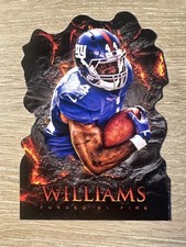 2014 Topps Fire - ANDRE WILLIAMS RC - Forged by Fire Die Cut - Giants