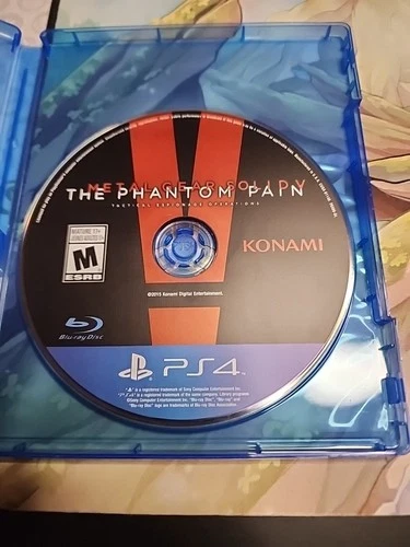 Metal Gear Solid V: The Phantom Pain Playstation Ps4 Disc Only