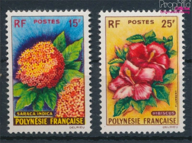 Timbres français polynésie 1962 Mi 20-21 (complète edition) neuf av (10716600 - Photo 1/1
