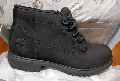 Men's Timberland Heritage Premium Mid Lace Chukka Boot Sz 13.0 Black Brand New 