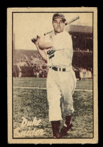 1952 Berk Ross Duke Snider Brooklyn Dodgers HOF VG-EX CENTERED