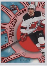 2025 Upper Deck Fleer Ultra Ultrastructures Red 91/99 Simon Nemec #SR20of25 1s2y