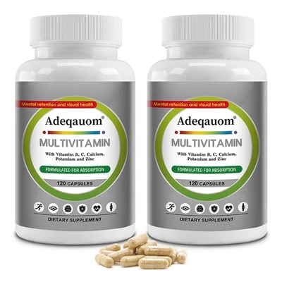 Multivitaminpräparat mit den Vitaminen B, C, Kalzium, Kalium und Zink - Bild 1 von 4