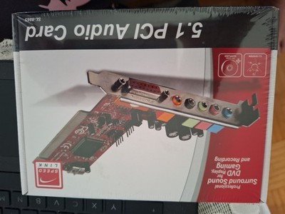 Speedlink SL-8866-SRD 5.1 PCI Audio Card