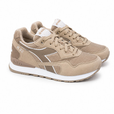 Diadora N92 Herren Sneaker Beige 70002 Sportlich Turnschuhe