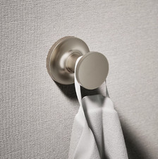 New Sealed Kohler K-14443-BN Purist Robe Hook...