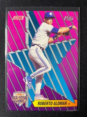 1992 Score Proctor & Gamble P&G All-Star Game Roberto Alomar #3 of 18 Blue Jays!