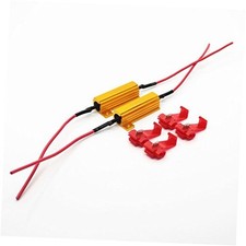 2pcs 50W 6ohm Load Resistors - Fix LED Turn Signal Bulb Fast Hyper Flash