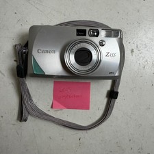 Canon Sure Shot Z155 Silver AF Built-in Flash 35mm Point  Shoot Film Camera