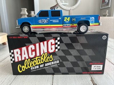 1/24 RCCA/ACTION JEFF GORDON 1996 CHEVROLET LIGHT BLUE DUALLY BANK /5,000