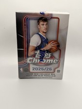 2025-26 Topps Chrome NBA Basketball Blaster Box Sealed. Flagg Chase