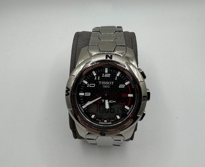 * Tissot T-Touch II Titanium Analog & Digital Men's Watch T0474204420700