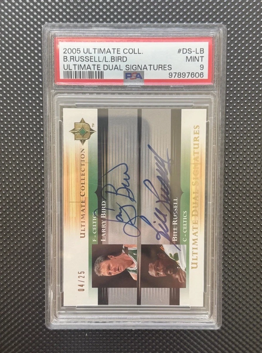 Bill Russell Basketball Serial Numbered Sports Trading Cards
