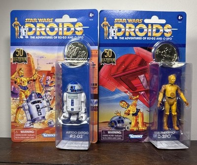 Star Wars Droids Retro Vintage Collection R2-D2 & C-3PO  Target Figure Exclusive