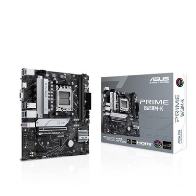 ASUS Prime B650M-K Mainboard Sockel AMD AM5 Ryzen 7000 micro-ATX DDR5 PCIe 5.0