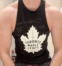 mens -   Sz L Workout  shirt Stringer - MUSCLE CUT - Gains