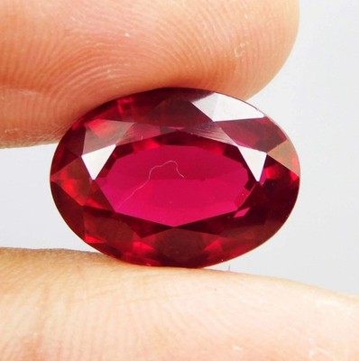 Unheated 9.40 Ct Natural Certified BURMA Pigeon Blood Red Ruby Loose Gemstone