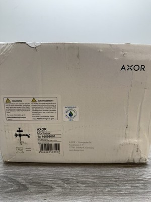 Axor 16556001 Montreux Wall Mounted Tub Filler, Hose, and Hand Shower - Chrome