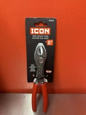 Icon Fast Adjust Push Button Slip Joint 8" Plier PPBSJ8! Free Shipping!