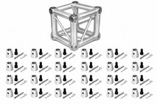 Fits Global Truss Universal 12" Square Corner Junction Box Cube 2 Way-6 Way with