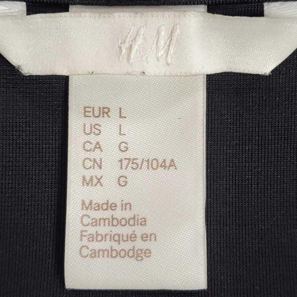 Body caprichoso de terciopelo aplastado para mujer H&M talla L negro bruja gótico grunge Foto 4 de 4