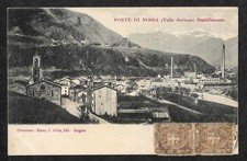 PONTE DI NOSSA (BG)  - F/P - V: 1901  -  (CARTLOR120) - Stabilimento