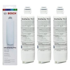 1-3pack Bosch Ultra Clarity Pro BORPLFTR50 Water Filter White WFS200MF/WFS210MF