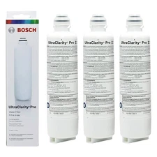1-3pack Bosch Ultra Clarity Pro BORPLFTR50 Water Filter White #WFS200MF/WFS210MF