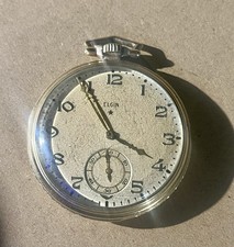 Vintage Elgin Pocket Watch 10KGold Filled National Watch Co 15 Jewels
