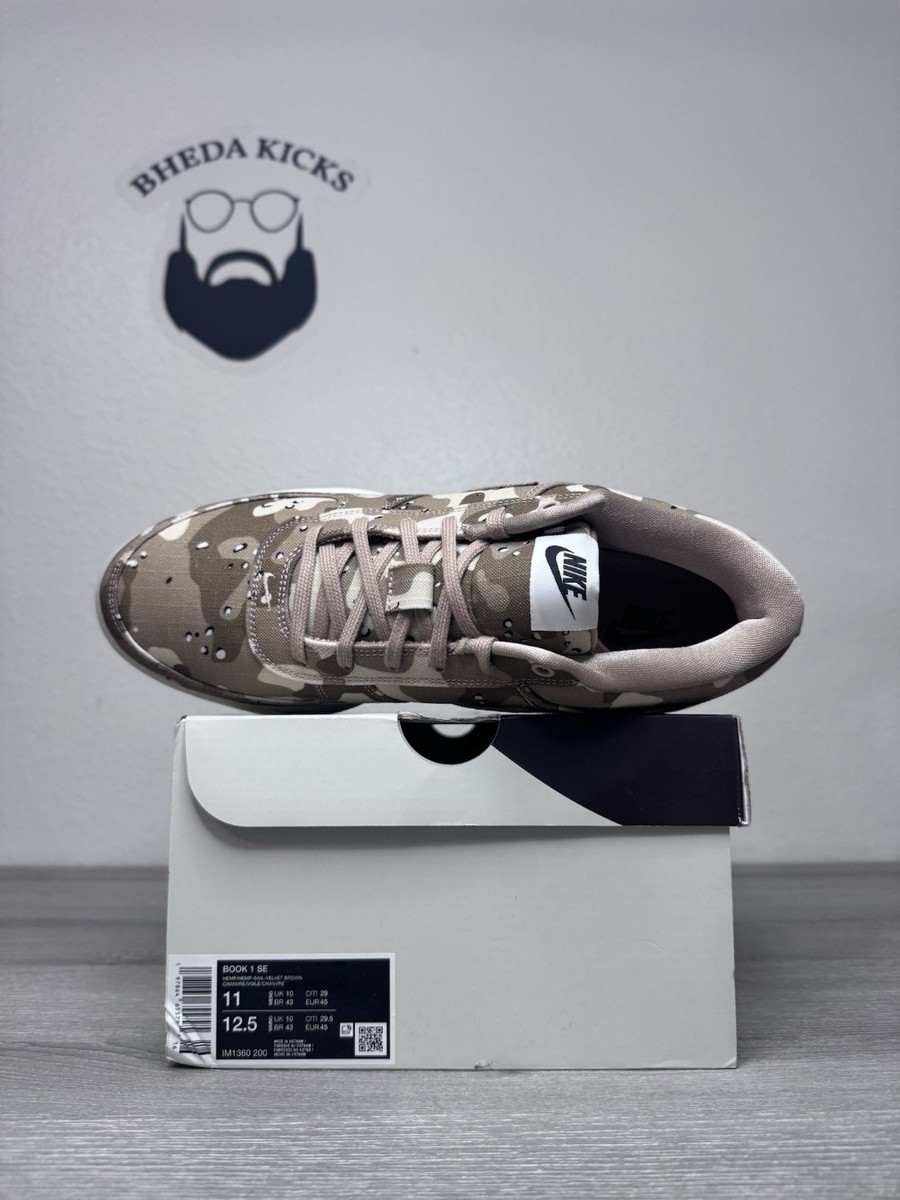 Size 11 - Nike Book 1 SE Desert Camo for sale online | eBay