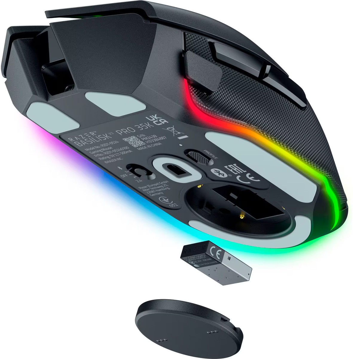 Razer - Basilisk V3 Pro 35K Optical Gaming Mouse with HyperScroll